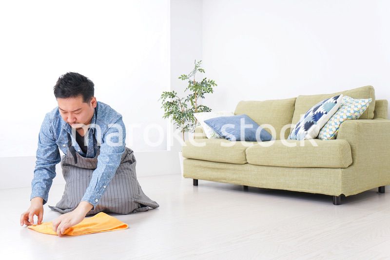家事をする男性