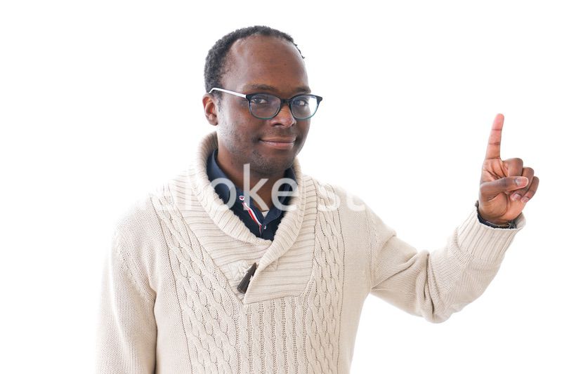 表情豊かな男性