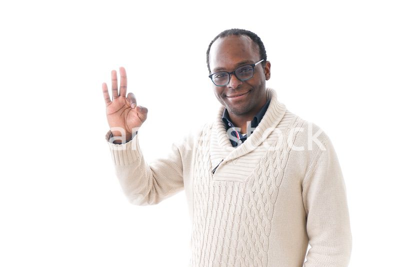 表情豊かな男性