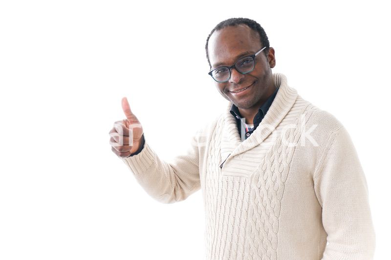 表情豊かな男性