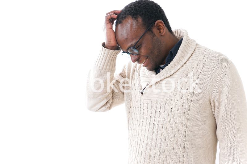 具合の悪い男性