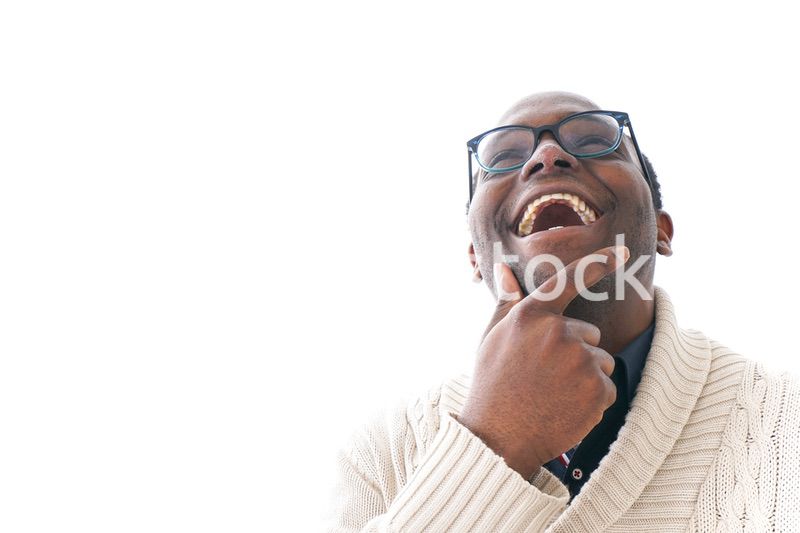 表情豊かな男性