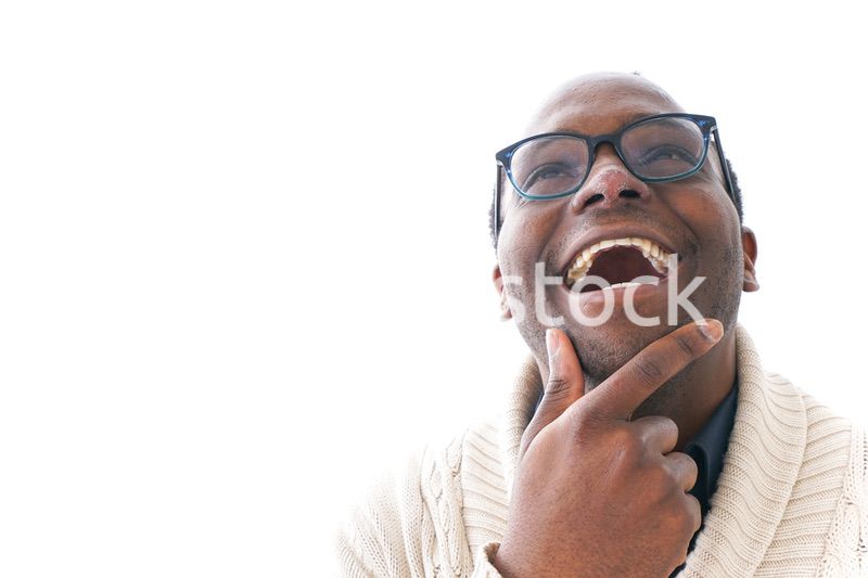 表情豊かな男性