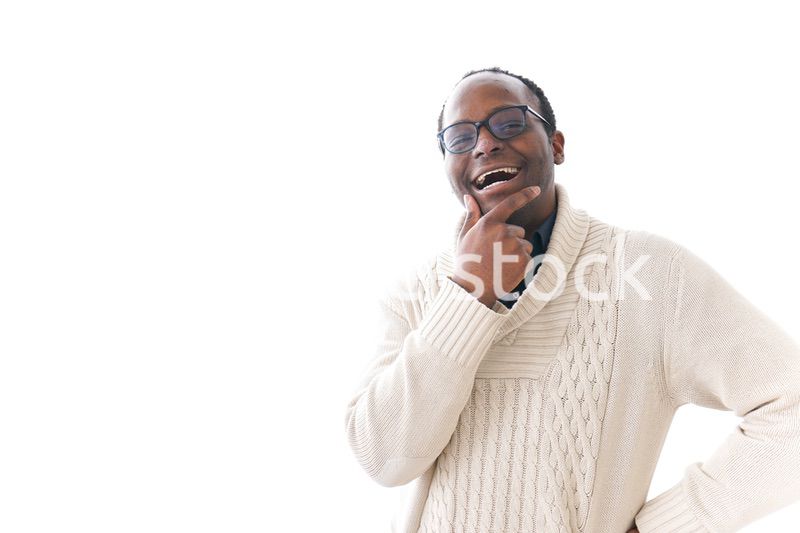 表情豊かな男性