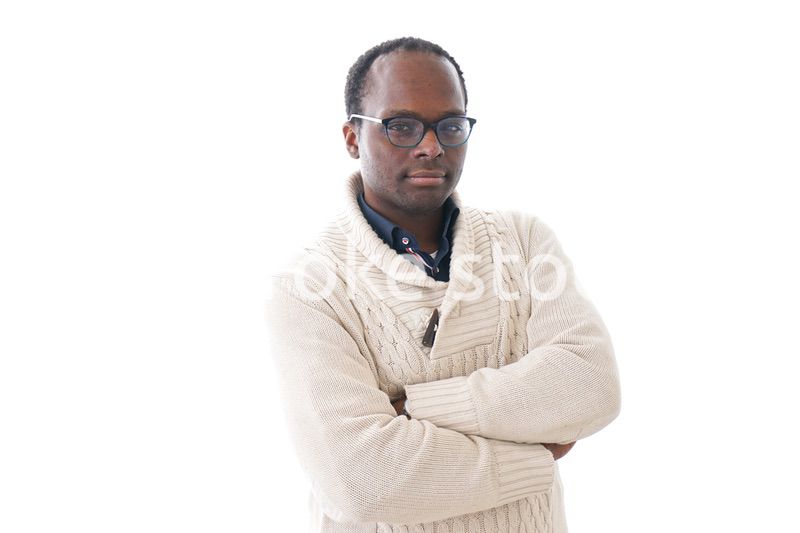 表情豊かな男性