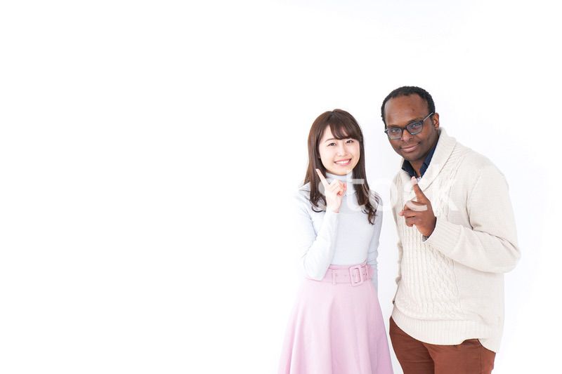 道案内をする女性