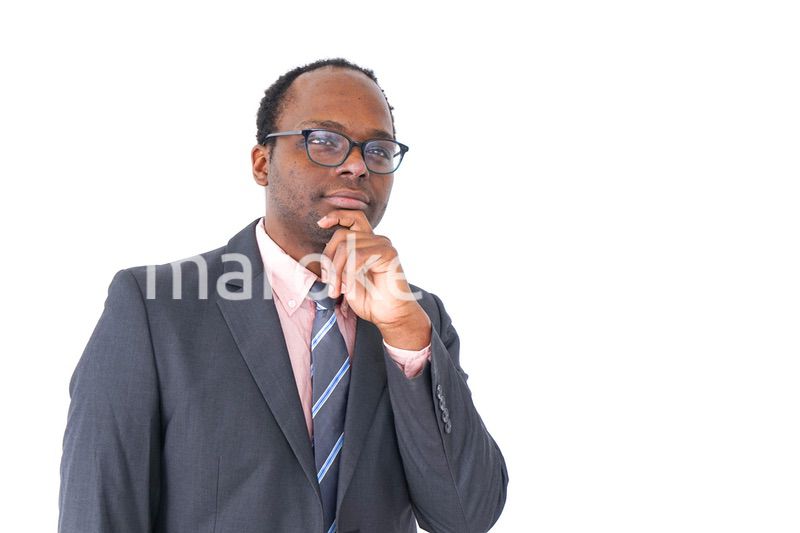 考えるビジネスマン