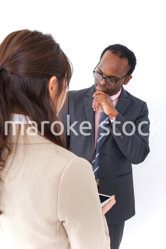 部下を指導する上司