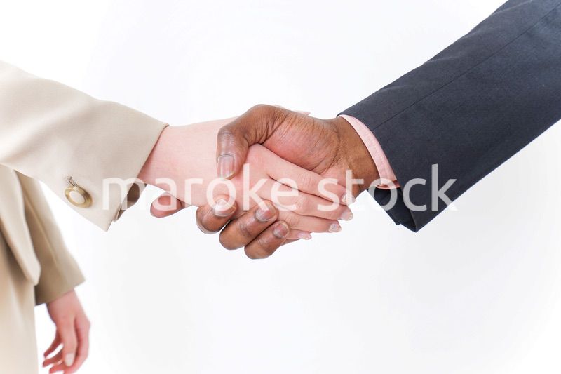 握手をするビジネスパーソン