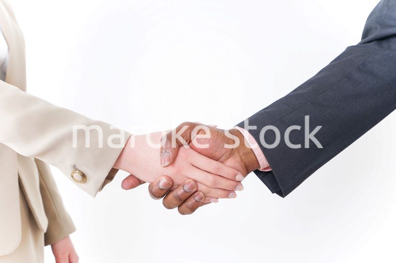 握手をするビジネスパーソン