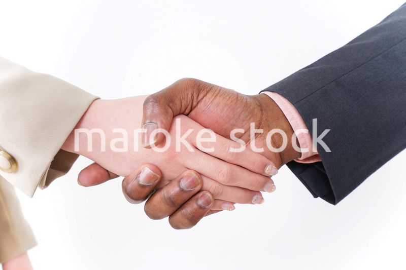 握手をするビジネスパーソン