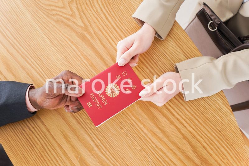 入国審査・空港イメージ