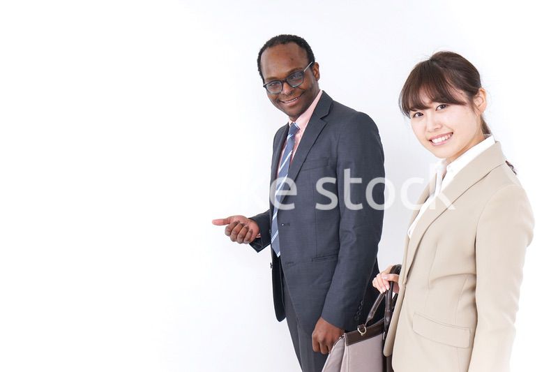 仕事終わりのビジネスパーソン