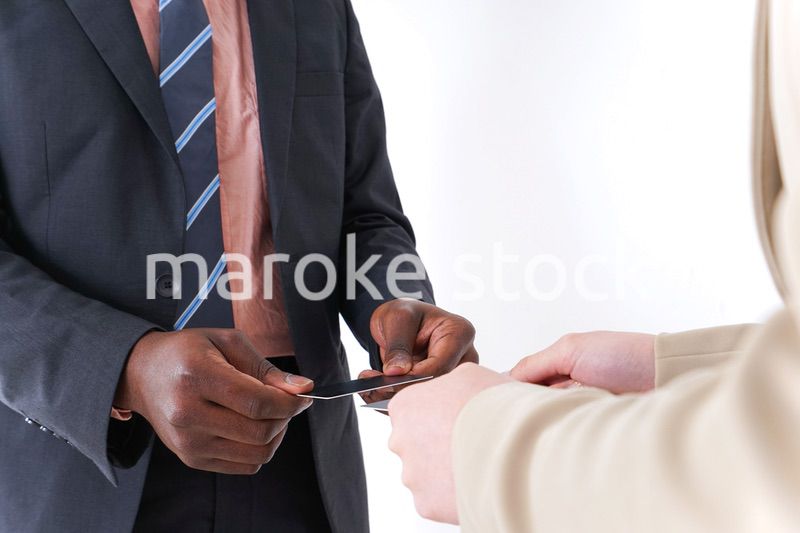 名刺交換