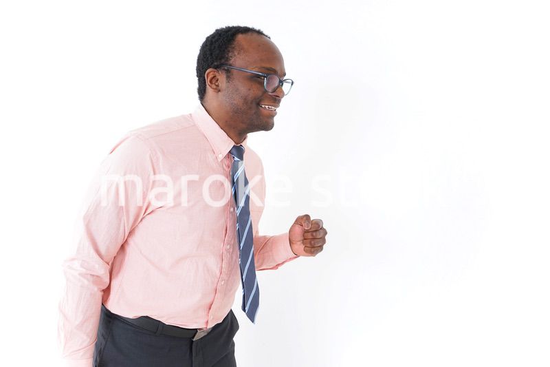 笑顔のビジネスマン