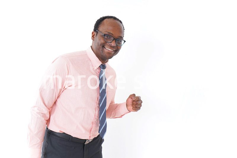 笑顔のビジネスマン