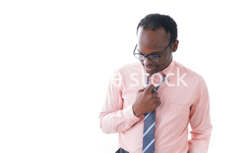 仕事終わりの男性