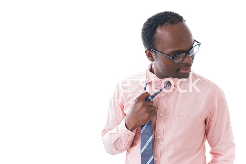 仕事終わりの男性