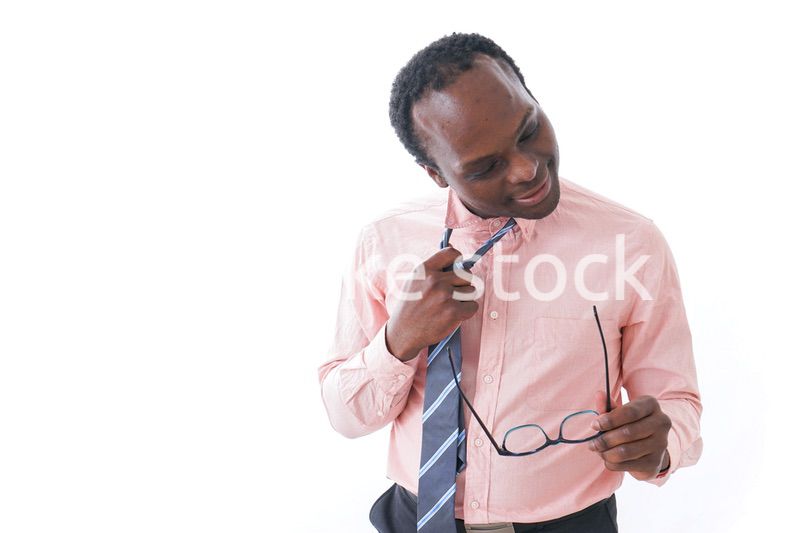 仕事終わりの男性