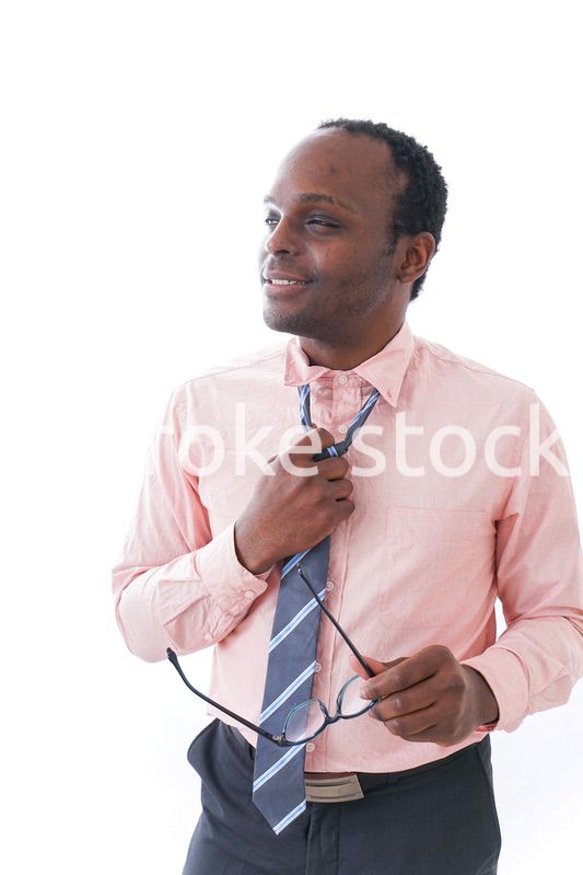 仕事終わりの男性