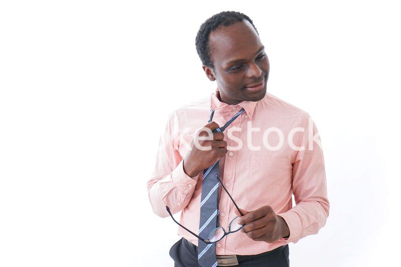 仕事終わりの男性