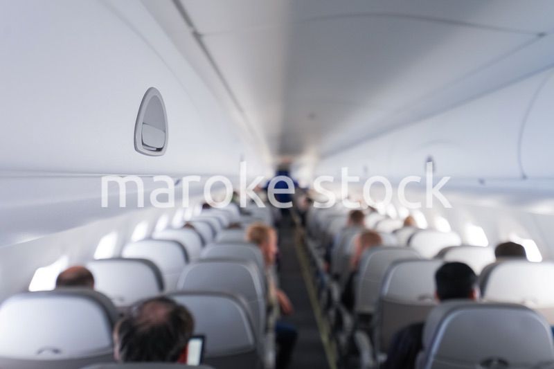 飛行機のキャビン