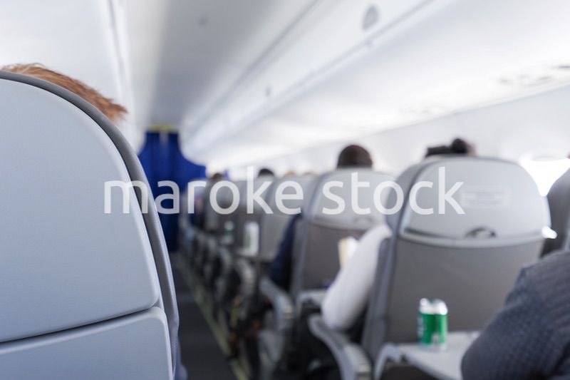 飛行機のキャビン