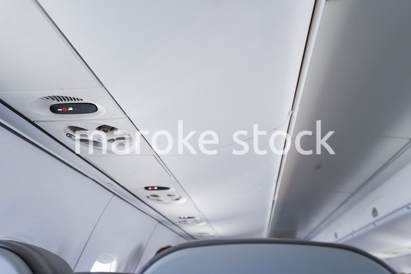 飛行機のキャビン