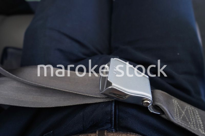 飛行機・シートベルト