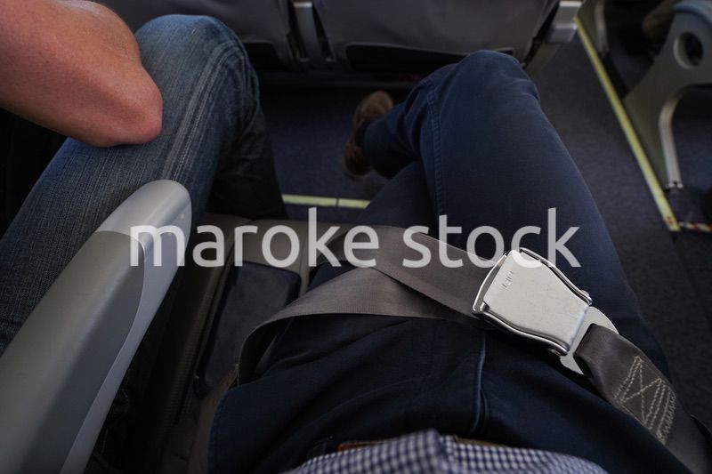 飛行機・シートベルト