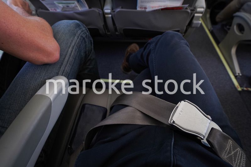 飛行機・シートベルト