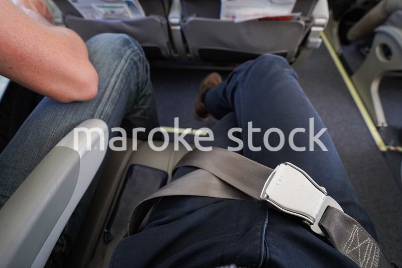 飛行機・シートベルト