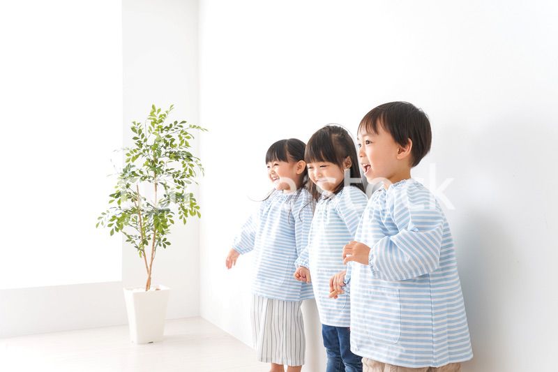 Children playing with friends