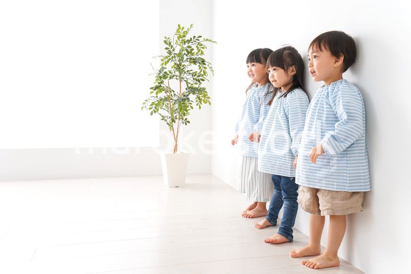 Children playing with friends