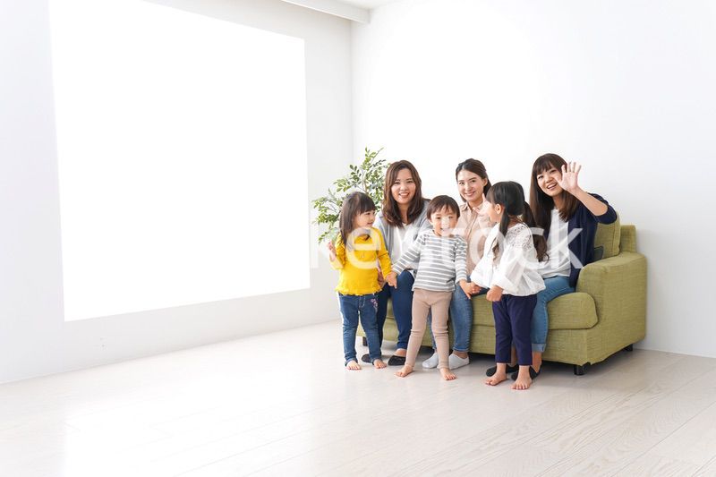 お母さんと子供たち