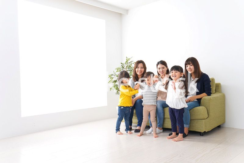 お母さんと子供たち