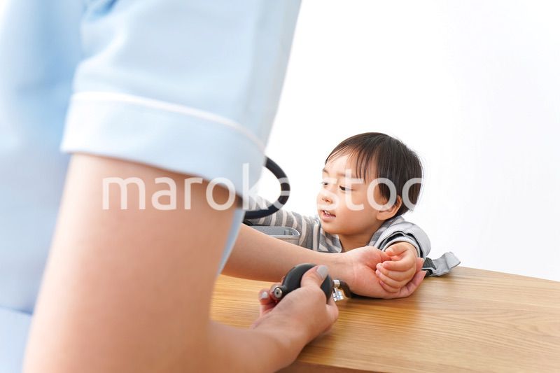 看護師と男の子