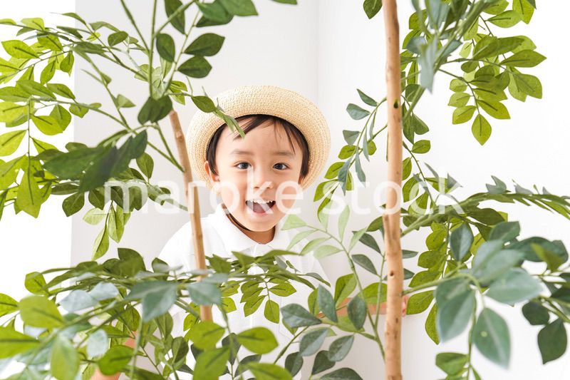 やんちゃな幼稚園児