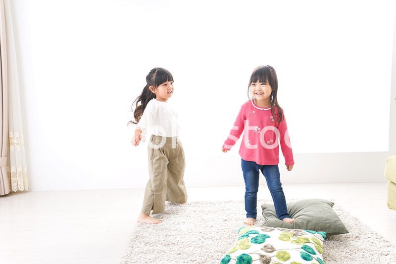 仲良しの女の子