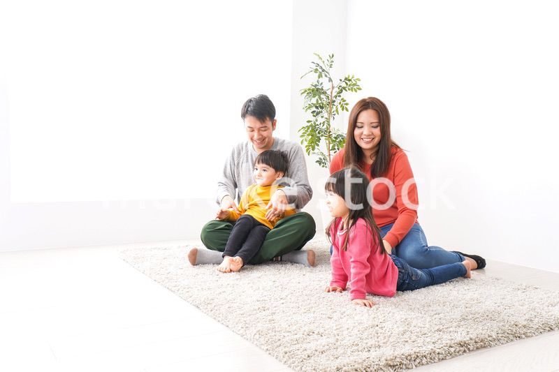 幸せなファミリー