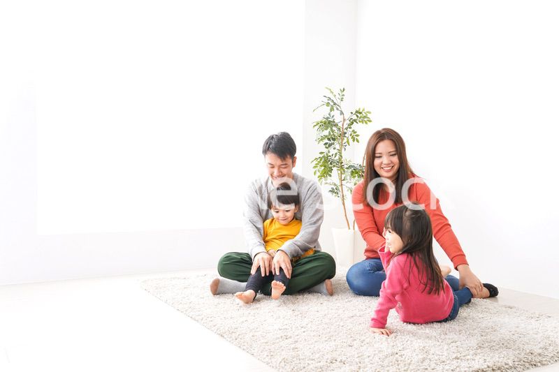 幸せなファミリー