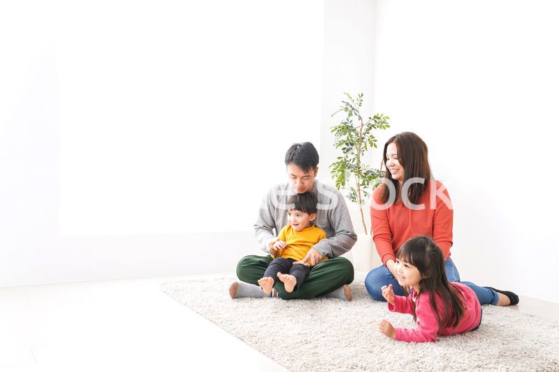 幸せなファミリー