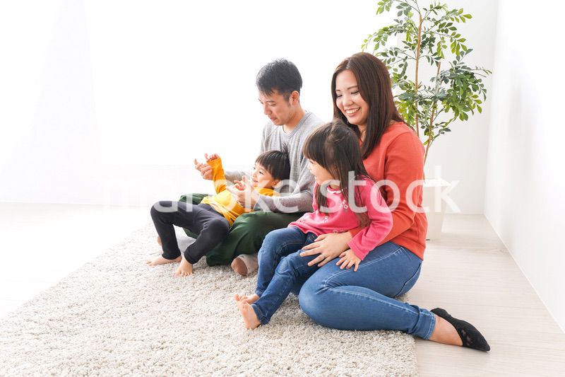 幸せなファミリー