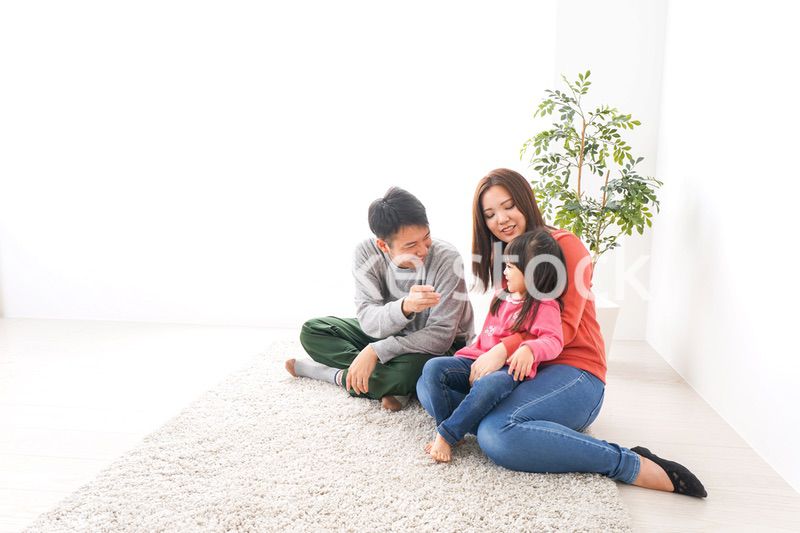 幸せなファミリー