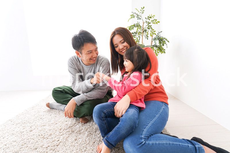 幸せなファミリー