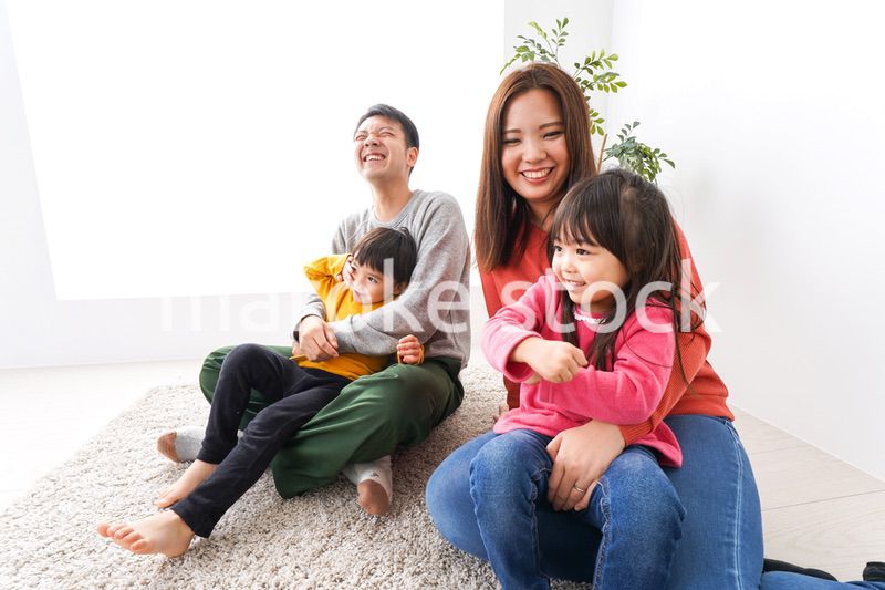 幸せなファミリー