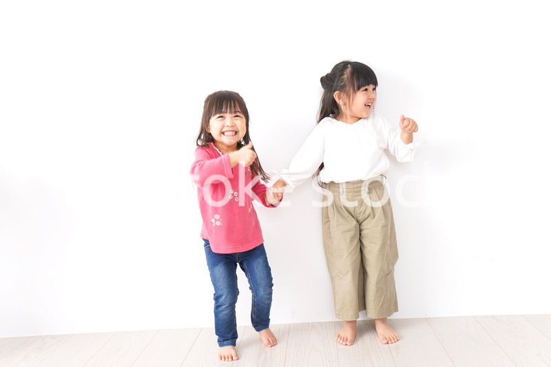 仲良しの女の子