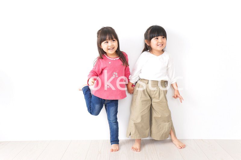 仲良しの女の子