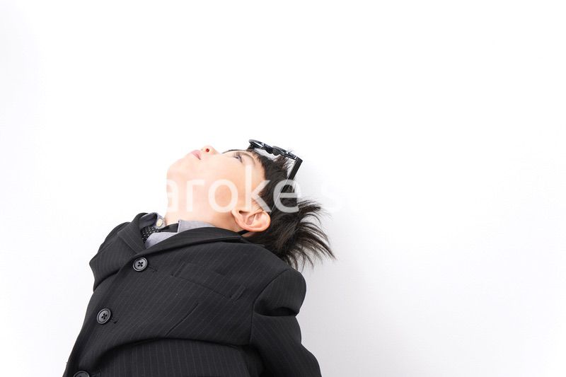 やる気のないビジネスマン