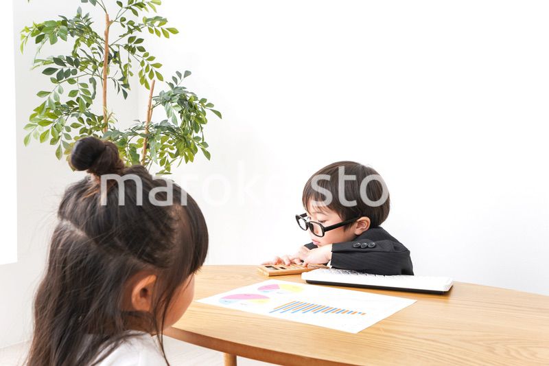 会議をするビジネスパーソン